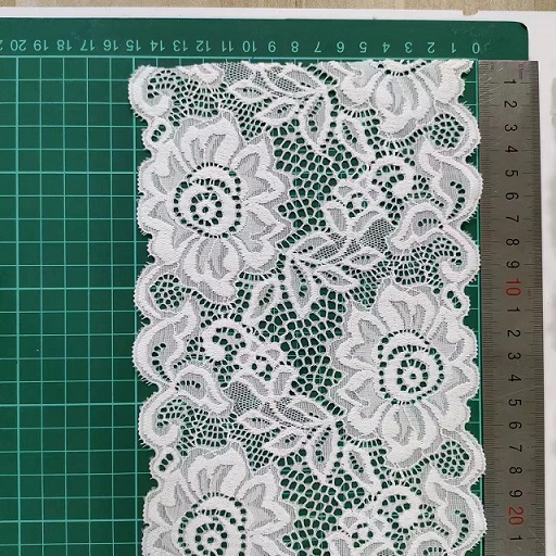 What are the classifications of stretch lace and non-stretch lace?