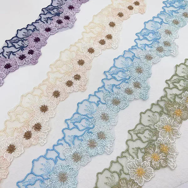 How Is Embroidery Lace Created and Used in Modern Textile Design