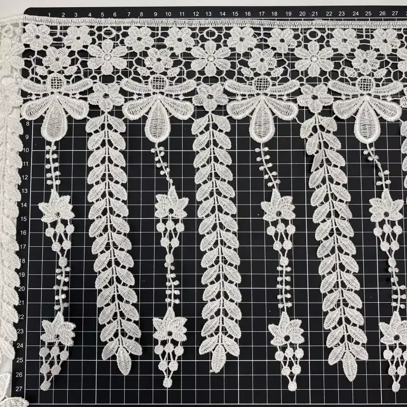 Wholesale Classic Exquisite Mesh Polyester Embroidered Lace For Women S Clothing