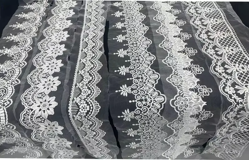 Wholesale High Quality Colorful Embroidery Lace Trimmingmesh Lace Wholesale High Quality Colorful Embroidery Lace Trimmingmesh Lace
