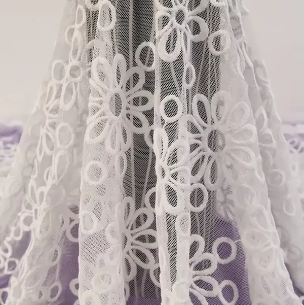 Wholesale Luxury Velvet Guipure Lace Middle East Velvet Lace Fabric Fashion High Quality Velvet Lace