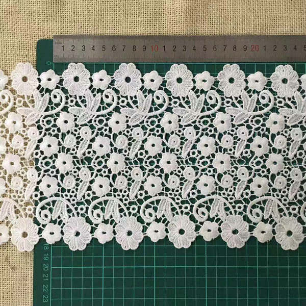 New Arrival Decorative Clothing Sewing Beautiful Braided Sequined Pearl Beaded Lace Trims