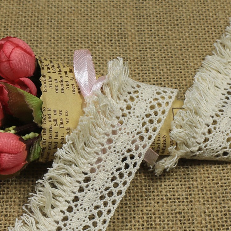 Fashion 2019 Wholesale 3.5cm Styles 100% Cotton Polish Crochet Cotton Fringe Lace Trim,cotton Eyelet Lace Trim