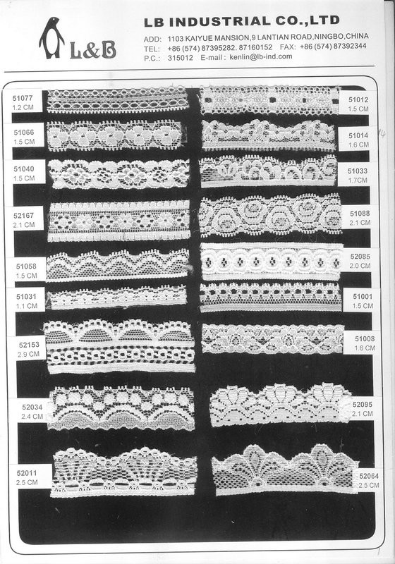 Hot Sale Fancy Nylon Spandex Lace Stretch Lace Trim Elastic Lace for Underwear and Lingerie